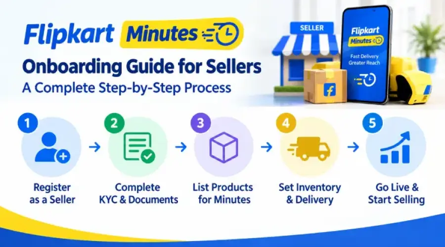 Flipkart Minutes Onboarding Guide for Sellers: A Complete Step-by-Step Process