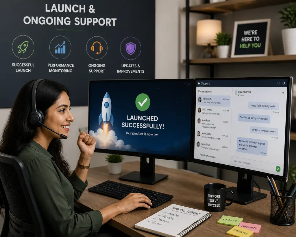 Launch & Support