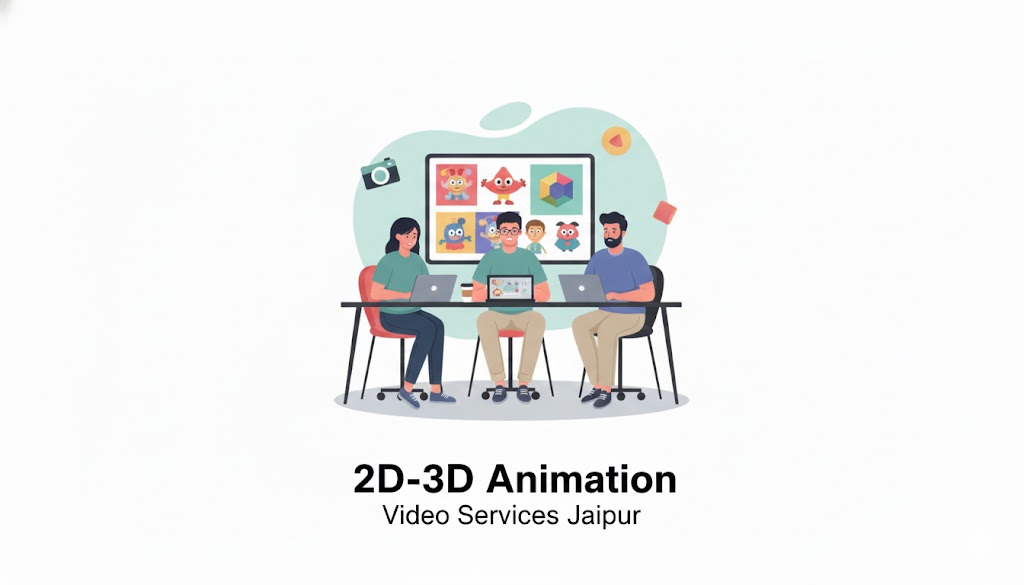 Motion Graphics & Video Integration Illustration