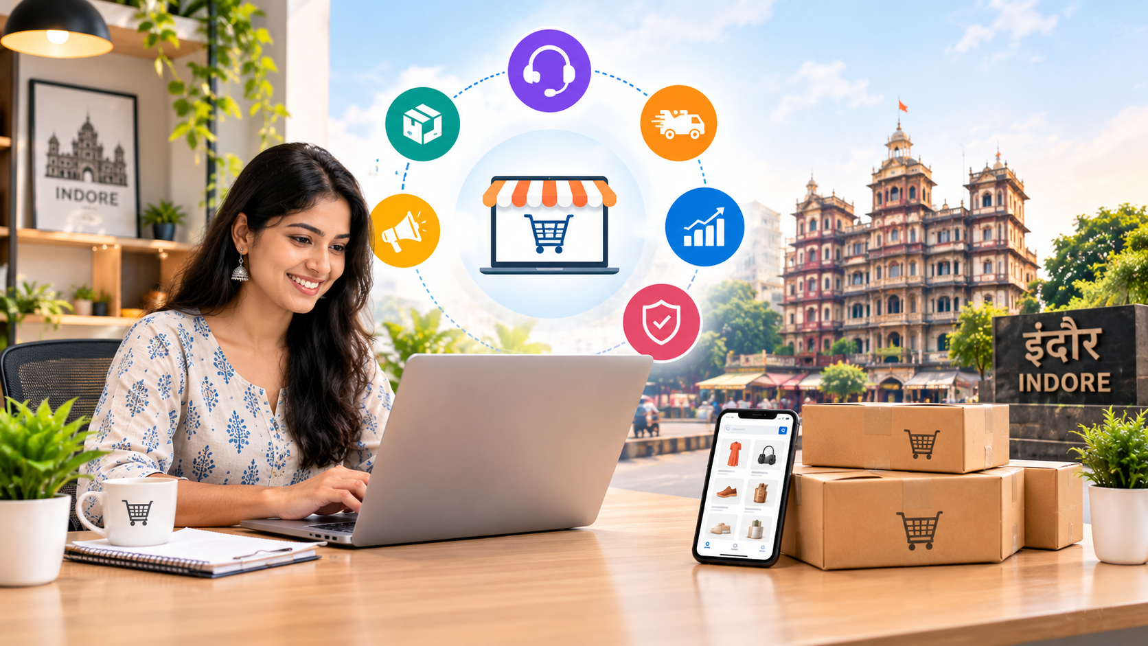 End-to-End Marketplace Support for Businesses in Indore